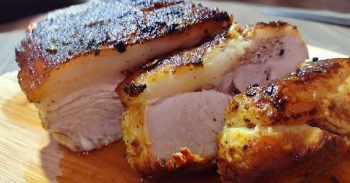 Aprenda a fazer Alcatra Suína Airfryer Super Suculenta Fácil, uma carne de porco deliciosa com...
