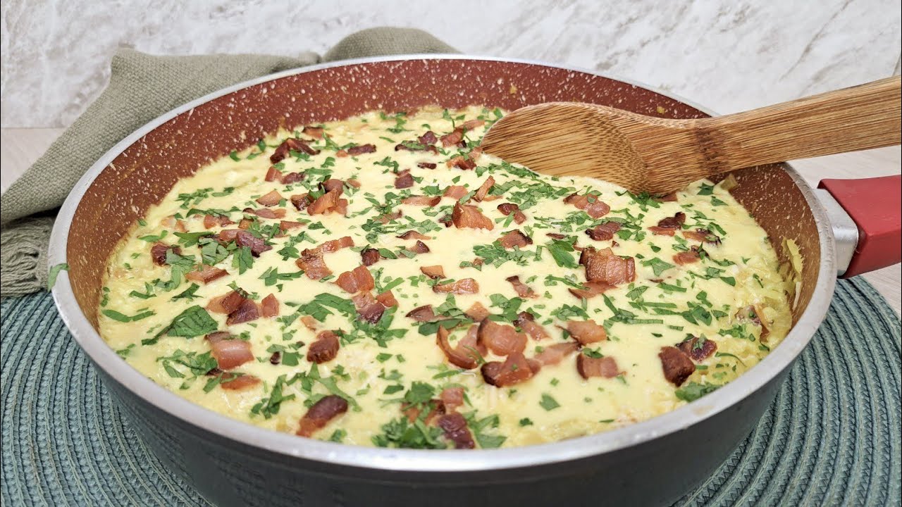 Receita prática com bacon e alho-poró, perfeita para almoço ou jantar....