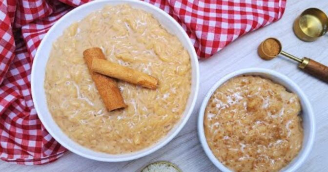 Especiais: Arroz Doce Caramelizado Cremoso que Derrete na Boca: Veja Como Fazer