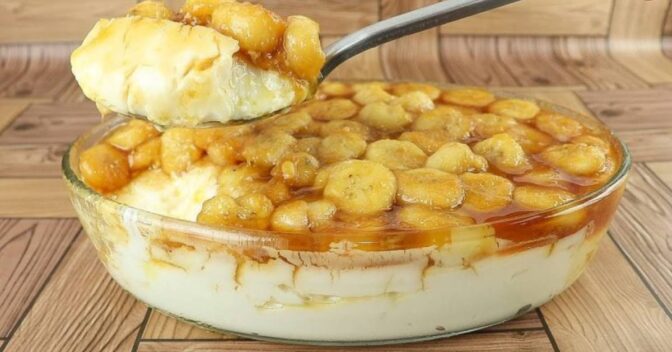 Sobremesas: Banana e Maçã Deliciosa e fácil