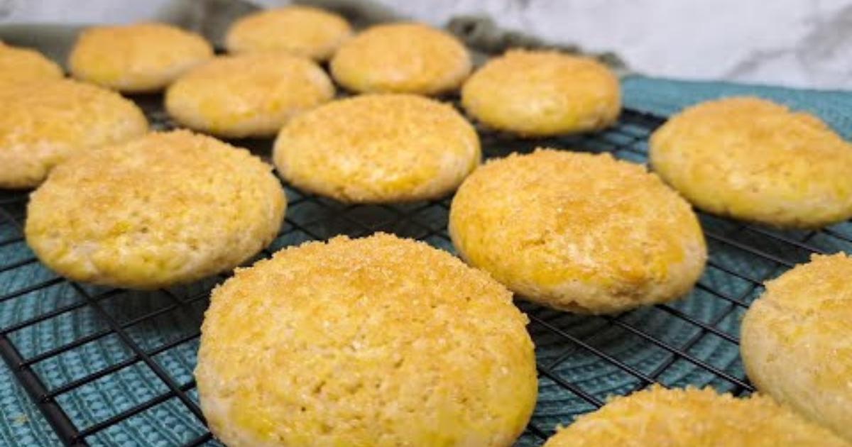 Receita simples e rápida de biscoitos com creme de leite....