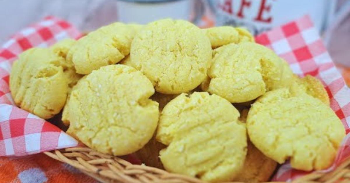 Receita simples de biscoito que derrete na boca...