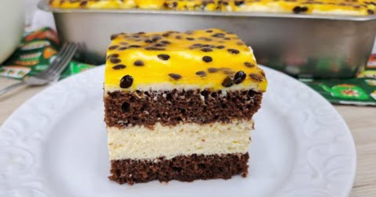 Bolo Gelado de Chocolate com Maracujá: A Sobremesa Perfeita para Qualquer Ocasião