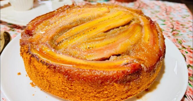 Bolos: Bolo de Banana Fácil no Liquidificador