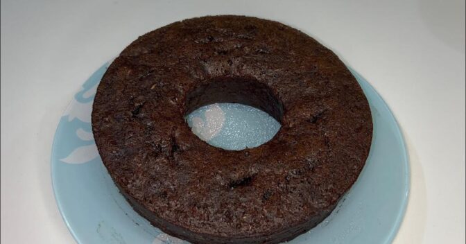 Bolos: Bolo de Chocolate com Banana Saudável