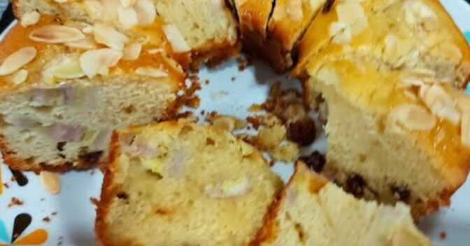 Bolos: Bolo de banana sem batedeira e sem liquidificador