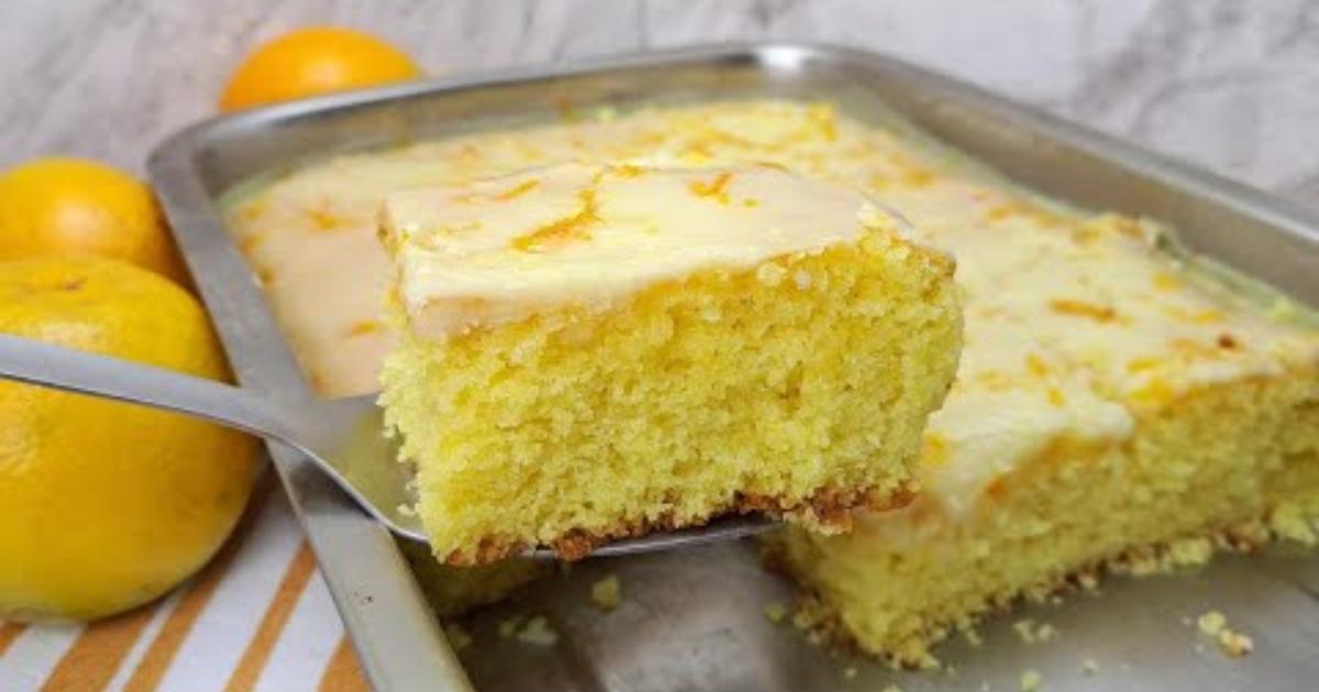 Bolo de Laranja com Glacê: Descubra o Segredo para um Bolo Fofinho e Delicioso