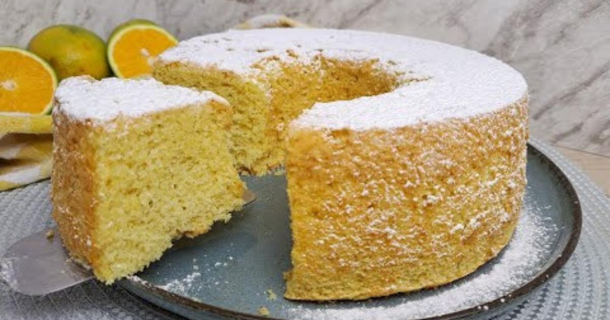 Receita de Bolo de Laranja Sem Glúten e Sem Lactose que Derrete na Boca