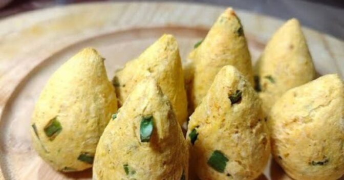 Lanche: Coxinha de Mandioca com Frango na Airfryer Saudável e Saborosa