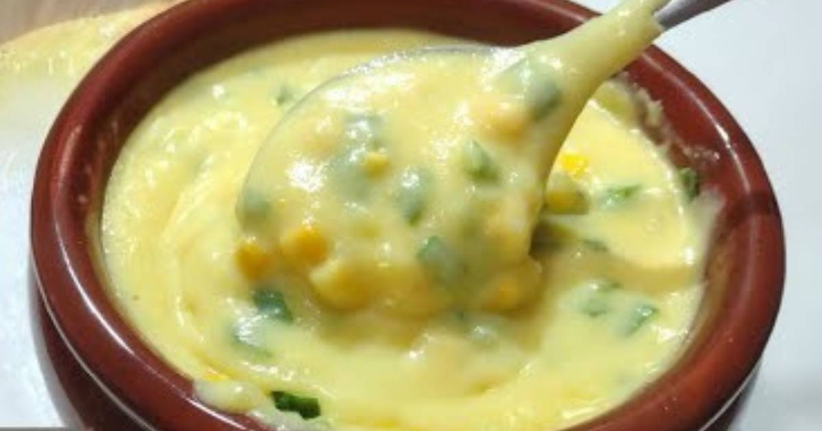 Prepare o Creme Milho Cremoso Fácil Rápido Delicioso, uma receita simples e perfeita como acompanhamento...