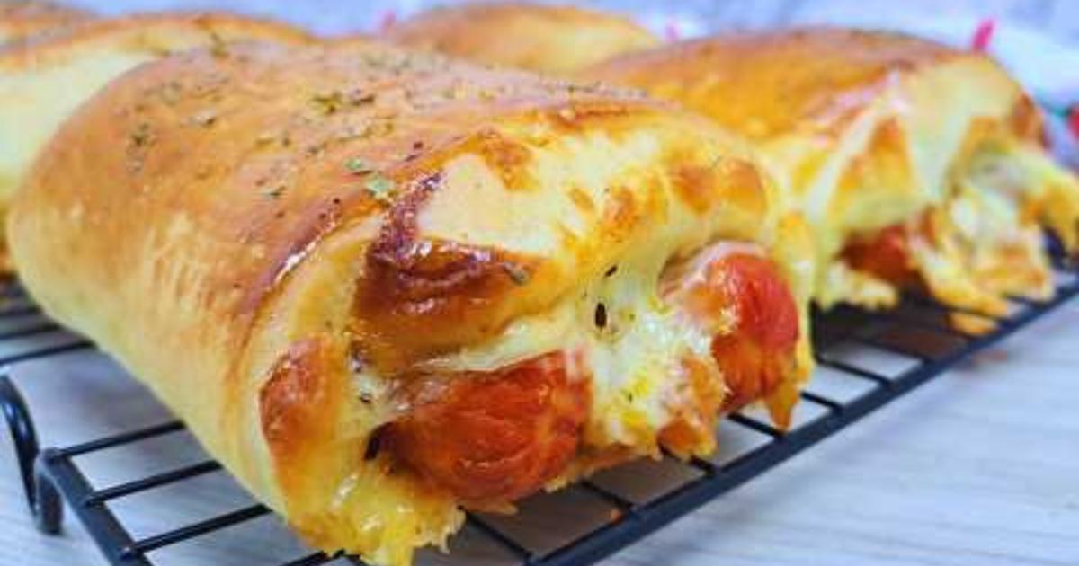 Receita de Dogão de Forno com Massa Caseira Macia e Recheio Cremoso