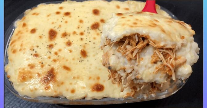 Sobremesas: Escondidinho de Frango Cremoso
