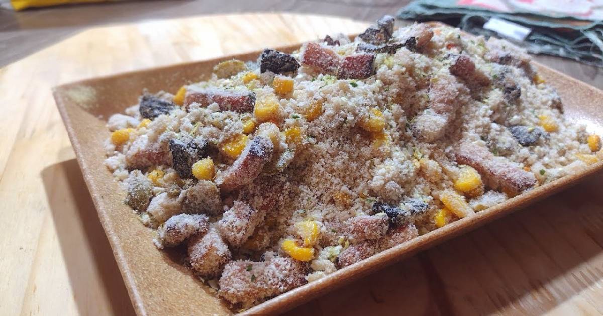 A receita Farofa Agridoce de Bacon Com Ameixa Deliciosa ensina um preparo fácil e cheio...