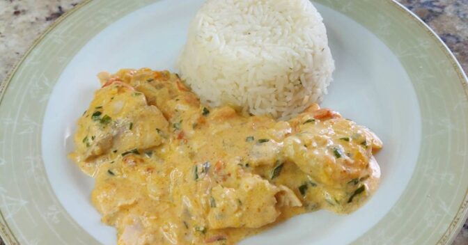 Peixes: Filé de Tilápia ao Molho Cremoso