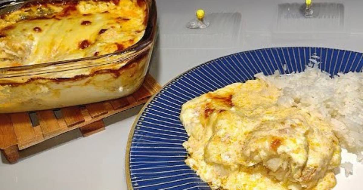 Filé de Tilápia ao Molho Cremoso para Quaresma é leve, rápido e cheio de sabor....