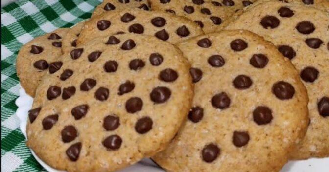 Biscoitos: O Cookie Mais Fácil e Gostoso Que Já Fiz