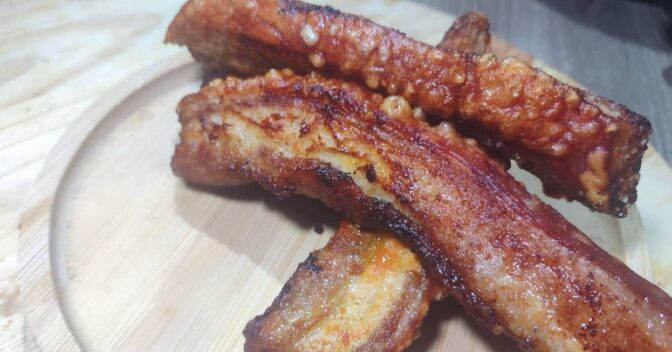 Air Fryer: Panceta Crocante na Airfryer Pronta em Minutos