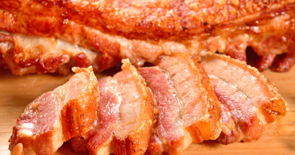 Panceta Pururuca na Airfryer Muito Suculenta é crocante por fora, macia por dentro e perfeita...