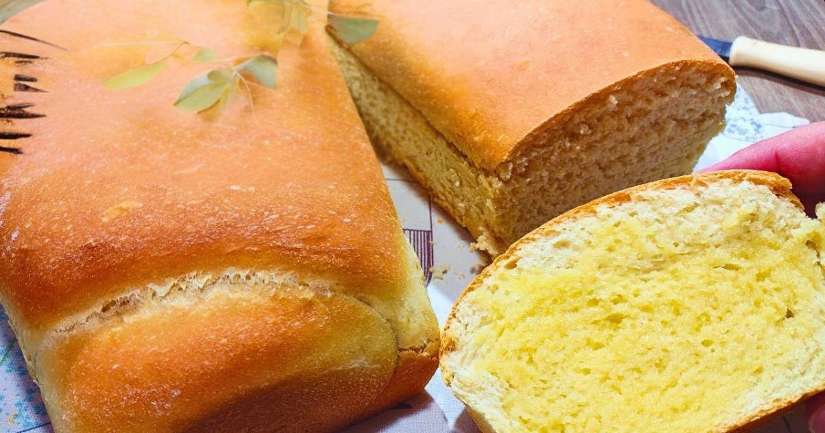 A receita Pão Caseiro Perfeito Com Manteiga Derretendo Quente ensina o passo a passo de...