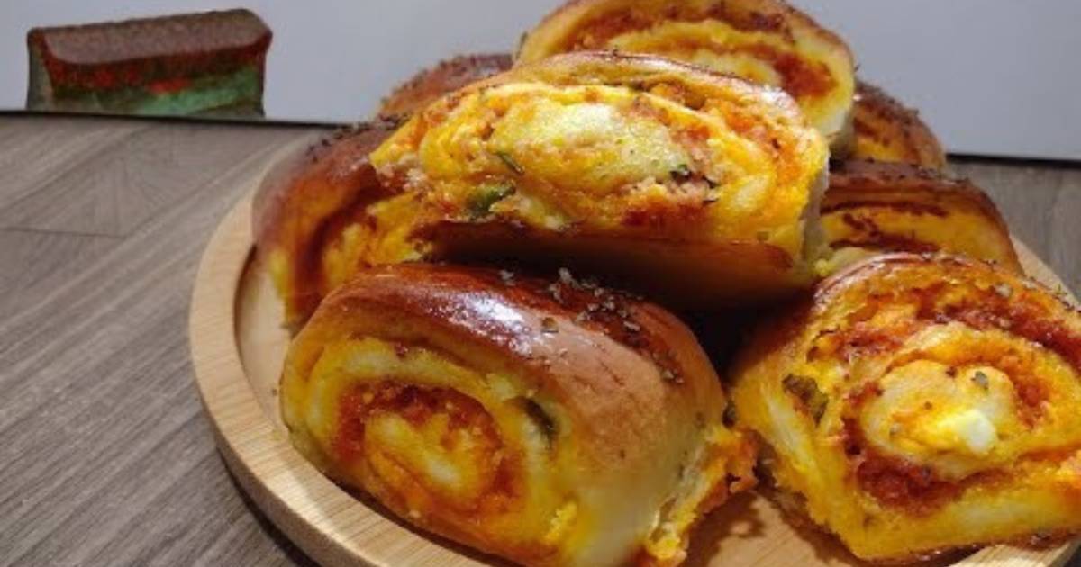 Pão Frios Fermento Seco Fofinho Recheado Fácil é uma receita perfeita para lanches, festas ou...