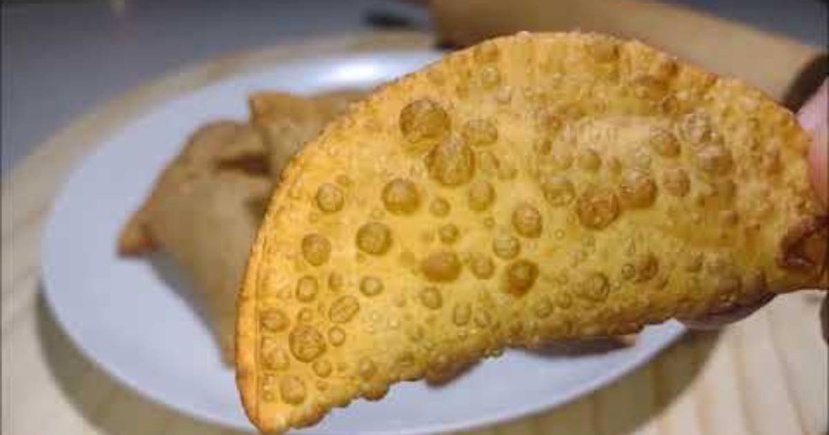 Pastel Caseiro de Feira Sequinho Fácil e Crocante é ideal para matar a vontade de...