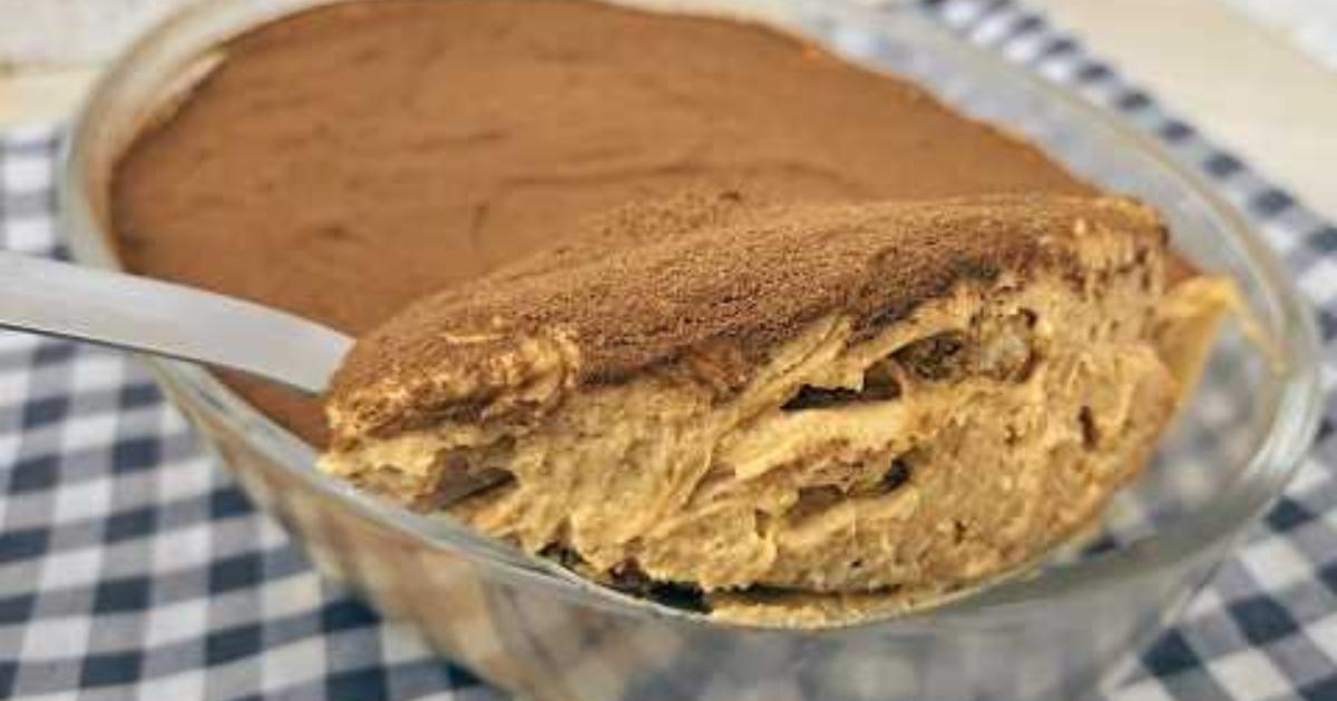 Pavê de Café com Doce de Leite que Derrete na Boca