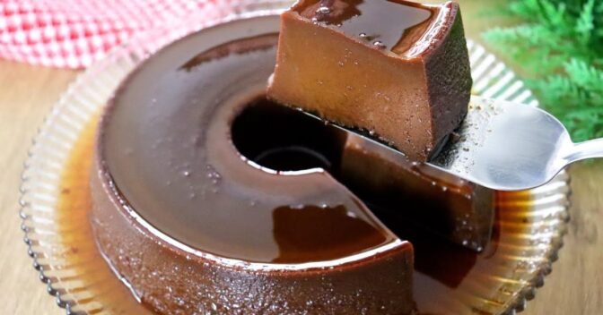 Pudim: Pudim de Chocolate Lisinho e Cremoso que Derrete na Boca