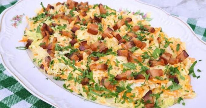 Especiais: Receita de Repolho Cremoso com Bacon que Vai Surpreender na Primeira Garfada
