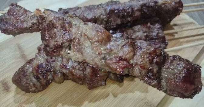 Carnes: Tempero Simples Espetinho Carne Saboroso Fácil Prático