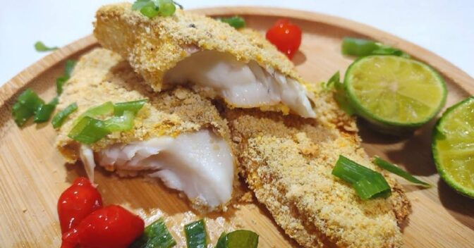 Especiais: Tilápia Crocante na Airfryer Simples