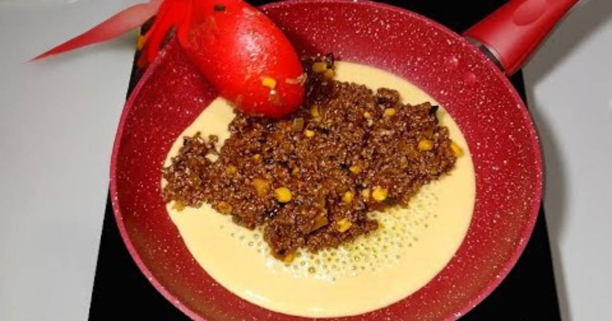 Torta de Frigideira com Carne Moída Suculenta e Prática é rápida, sem forno e perfeita...