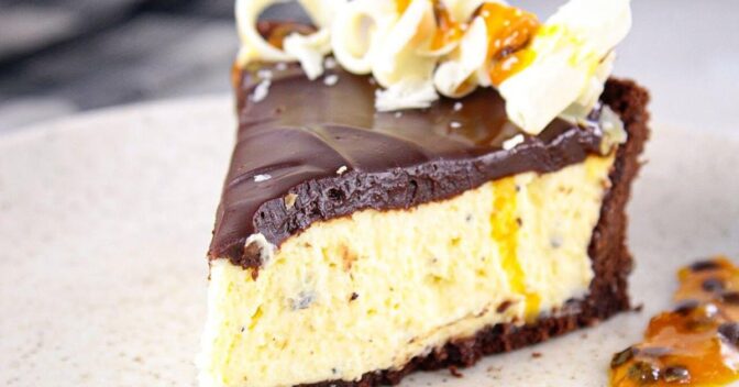 Tortas: Torta de Maracujá com Café