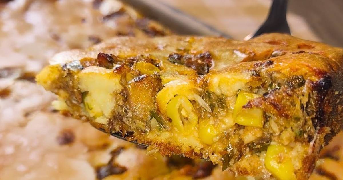 Torta de Sardinha Cremosa e Muito Fácil é perfeita para o lanche. Veja como preparar...