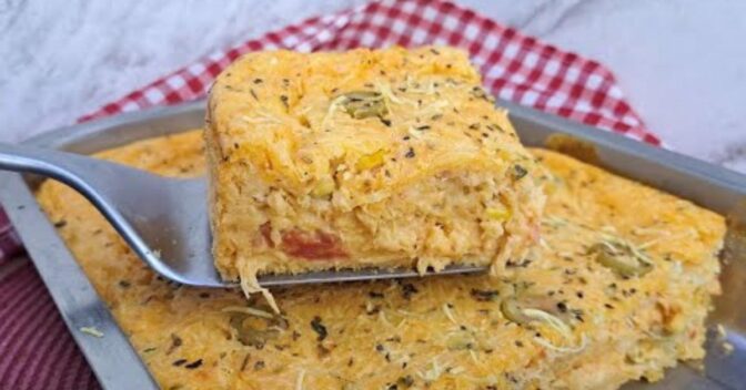 Tortas: Essa Torta de Frango Cremosa no Liquidificador Vai Te Surpreender!