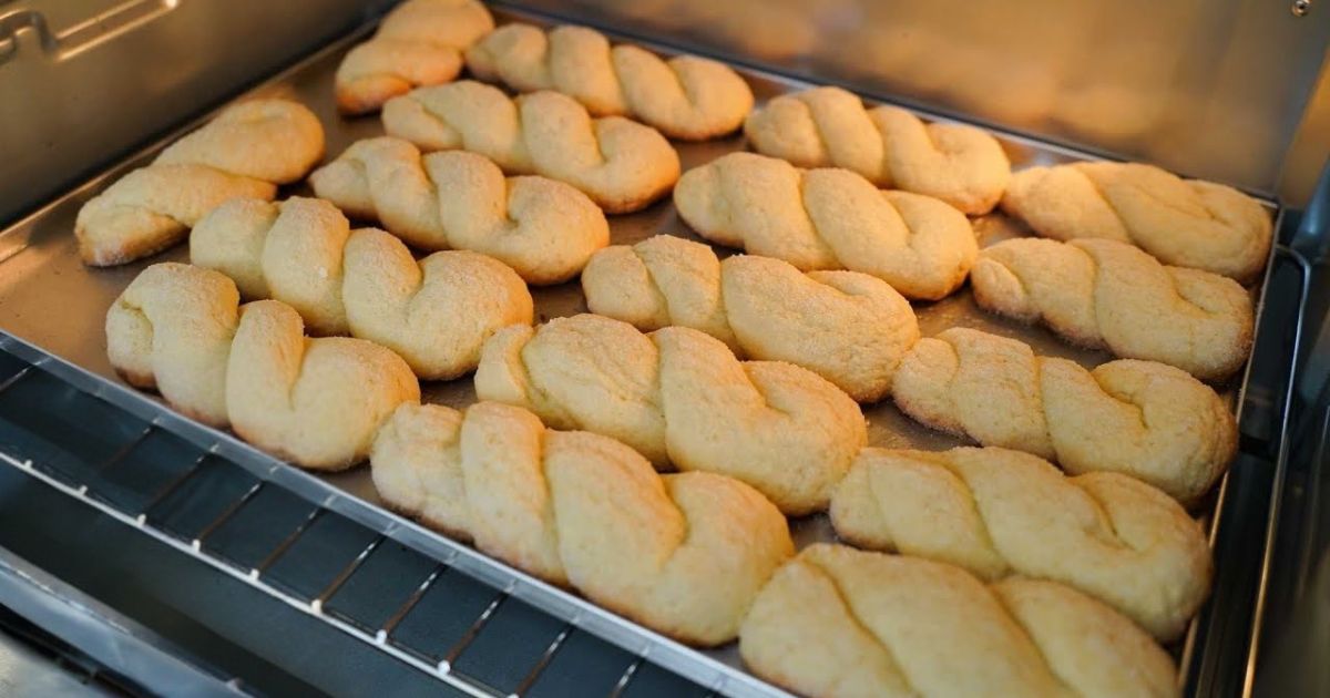 Bolachas de nata simples, macias e perfeitas para o café da tarde....