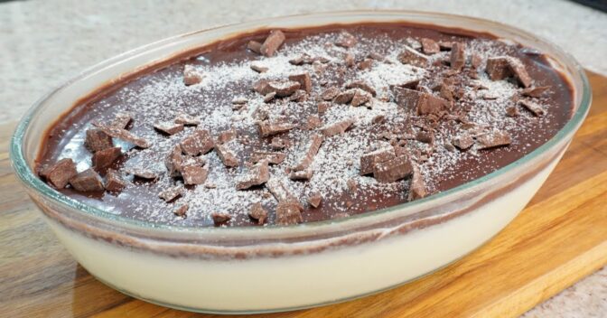 Sobremesas: Essa Mousse de Ninho na Travessa Vai Te Surpreender de Tão Cremosa