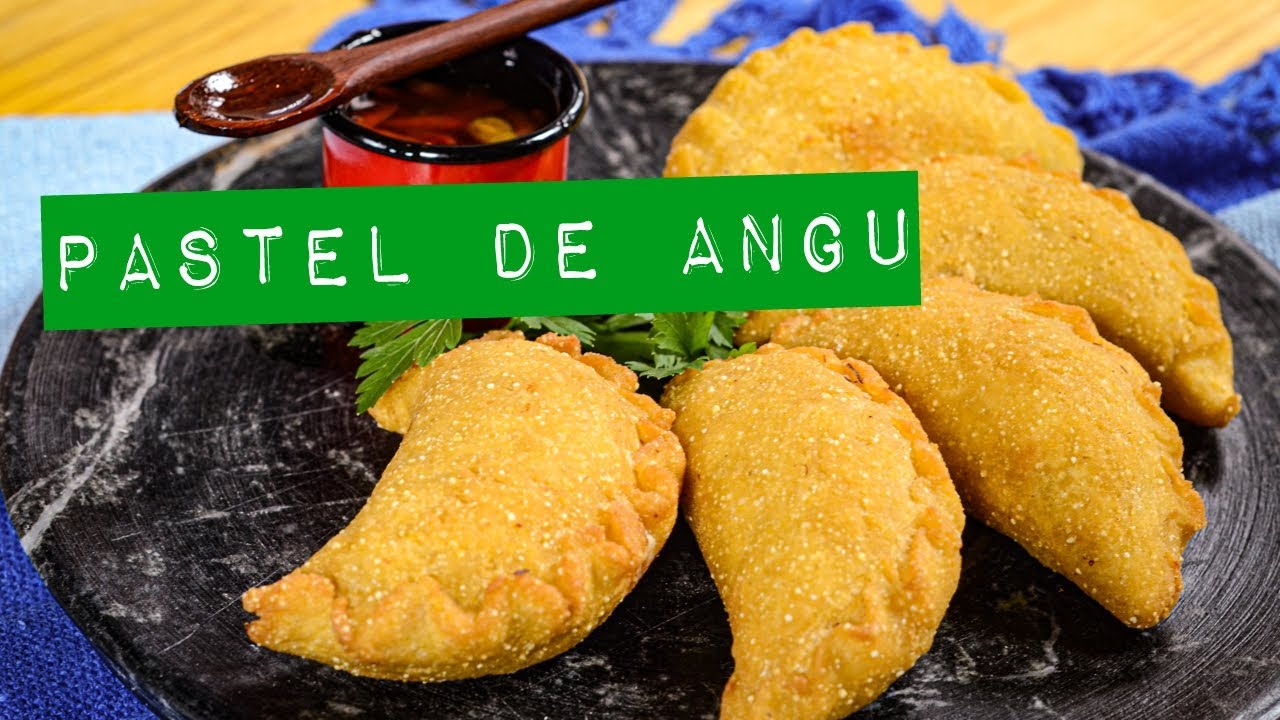 Aprenda a fazer o pastel de angu, com recheios de carne seca ou berinjela, super...