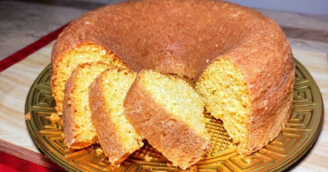 Bolos: Bolo Flocão de Milho Cuscuz com Coco é Simples