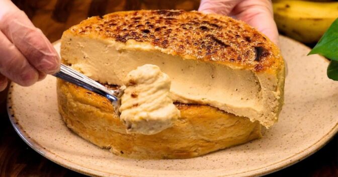 Sobremesas: Cheesecake de Banana