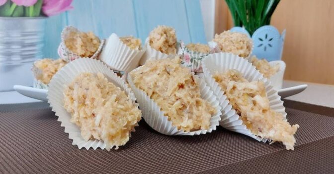 Doces: Cocada Cremosa com Abacaxi e Ganache Deliciosa