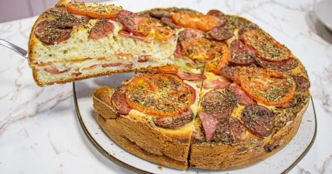 Especiais: Essa Torta de Calabresa Vai Derreter na Sua Boca