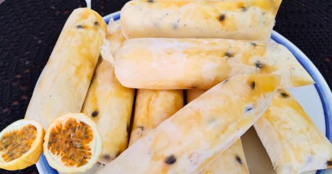 Sobremesas: Esse Chup-Chup Gourmet de Maracujá Vai Te Surpreender com a Cremosidade