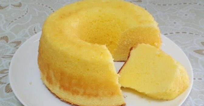Bolos: Este Bolo de Maisena Sem Trigo Fica Tão Fofo Que Derrete na Boca