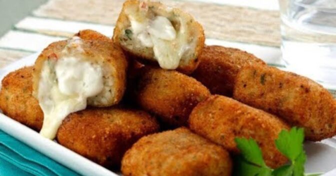 Especiais: Nuggets Caseiros com Frango e Queijo Derretido