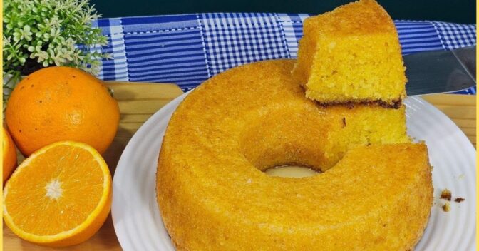 Bolos: O Melhor Bolo de Fubá com Laranja Que Já Fiz na Vida