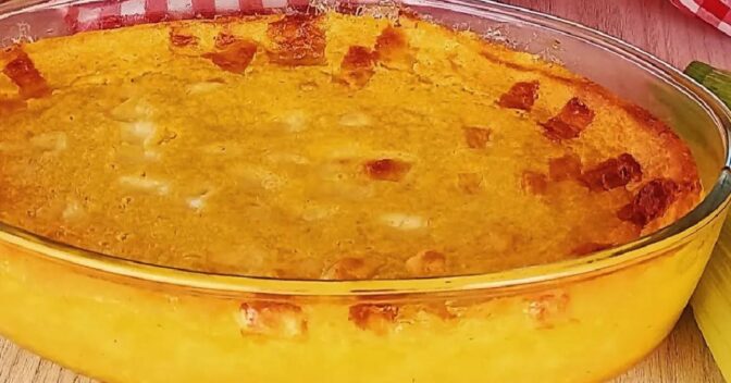 Bolos: Pamonha Cremosa de Forno com Queijo Delicioso