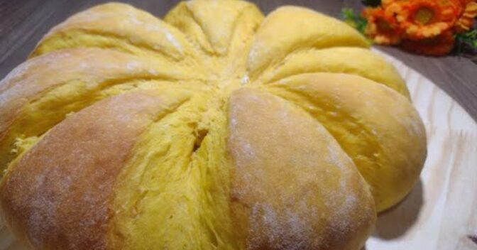 Pães: Pão de Abóbora Fofinho Rápido Delicioso