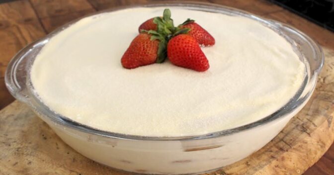 Sobremesas: Pavê de Leite Ninho Cremoso Fácil e Deliciosa