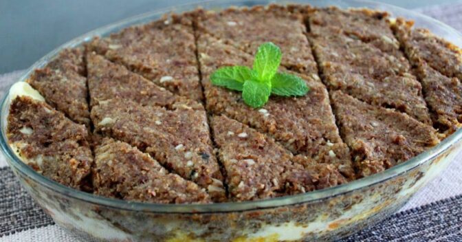 Lanche: Quibe Recheado de Forno com Queijo Cremoso é suculento