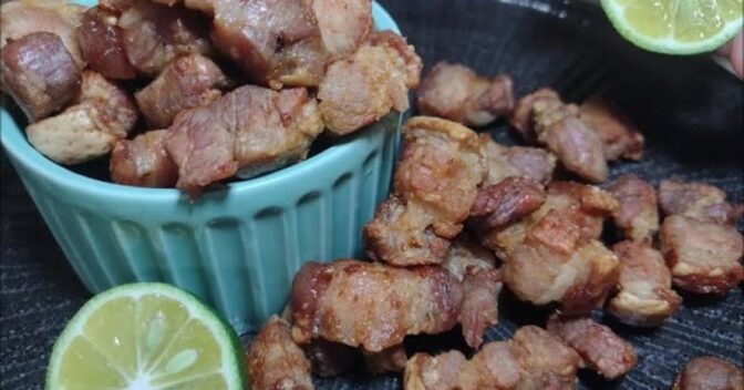 Air Fryer: Torresmo crocante de panceta na Airfryer